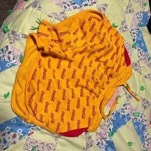 Coca Cola Yellow womens shorts